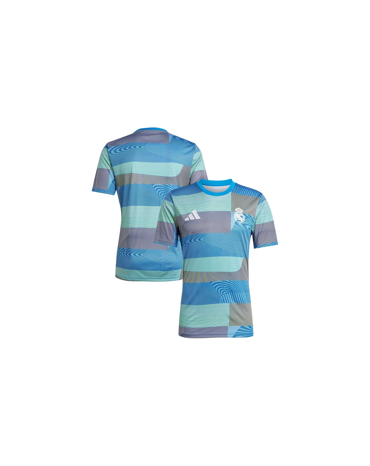 Men's Blue Real Madrid 2025/26 AEROREADY Pre-Match Jersey