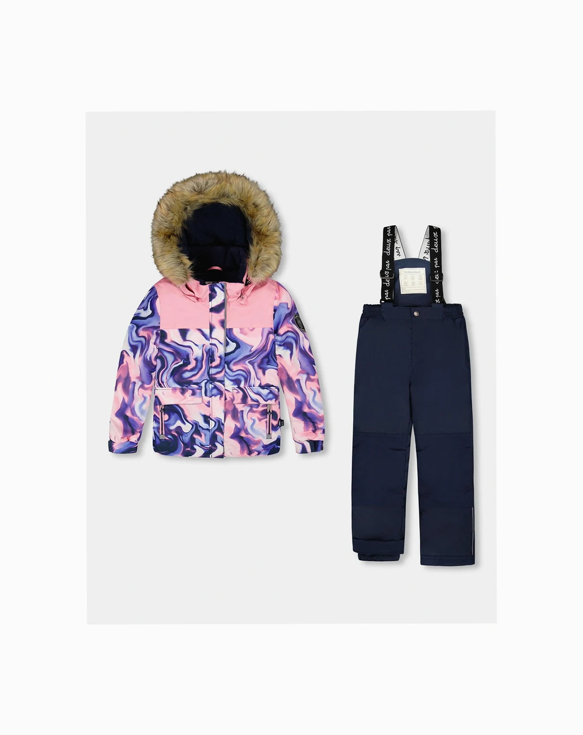 Girl Two-Piece Discover Snowsuit with Printed Jacket - Toddler|Child