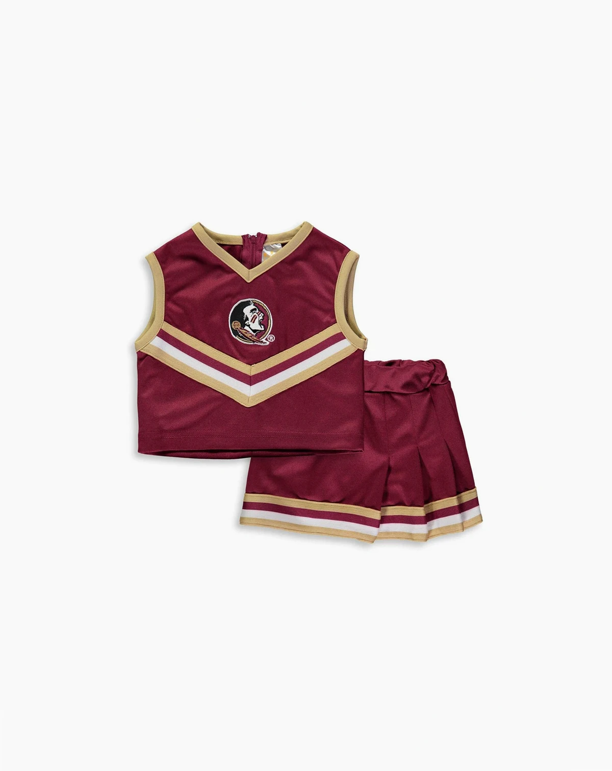 Girls Toddler Garnet Florida State Seminoles Two-Piece Cheer Set