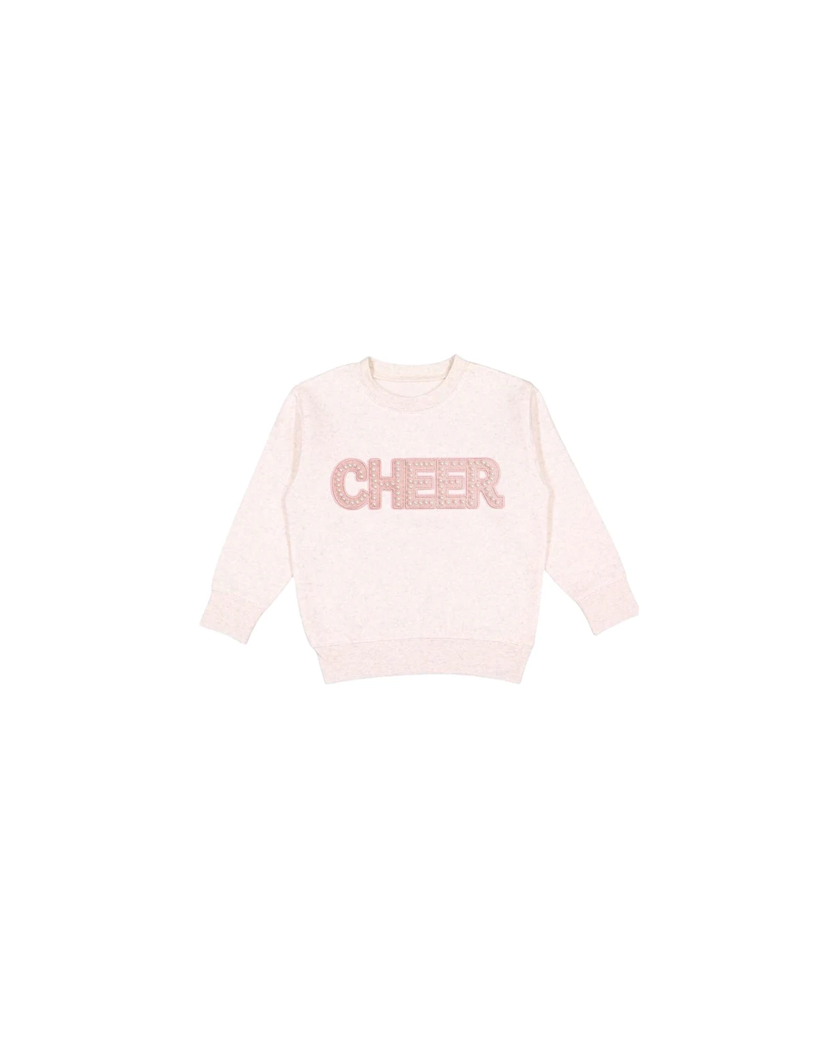 Toddler Girls Cheer Pearl Patch Sweatshirt