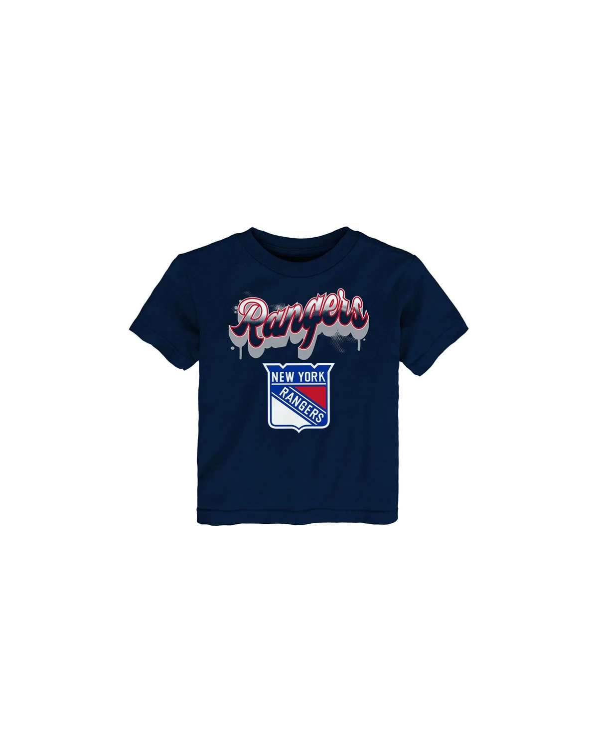 Toddler Navy New York Rangers Bubbly Script T-Shirt