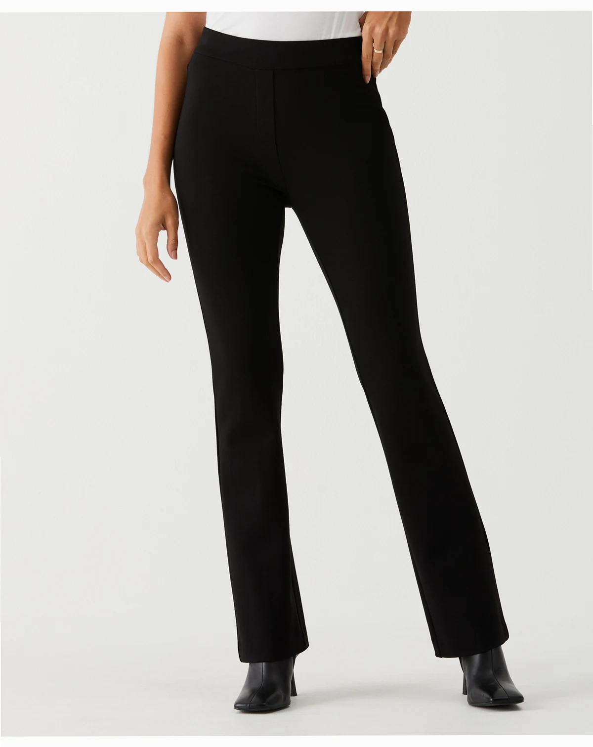 Petite Boot Cut Pull On Pants
