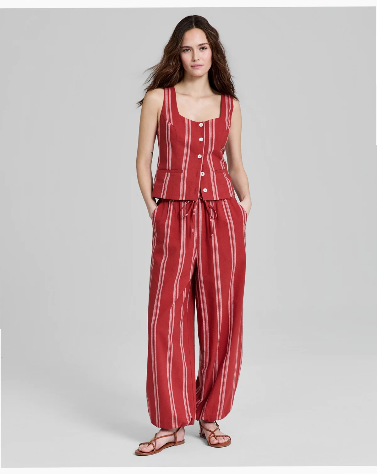 Women's Pull-On Drawstring Pants, Macy's Exclusive