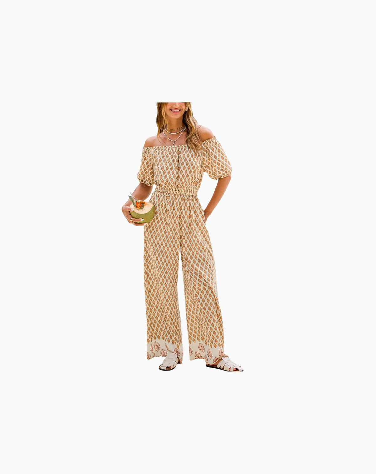 Women's At Sunset Geo Jumpsuit