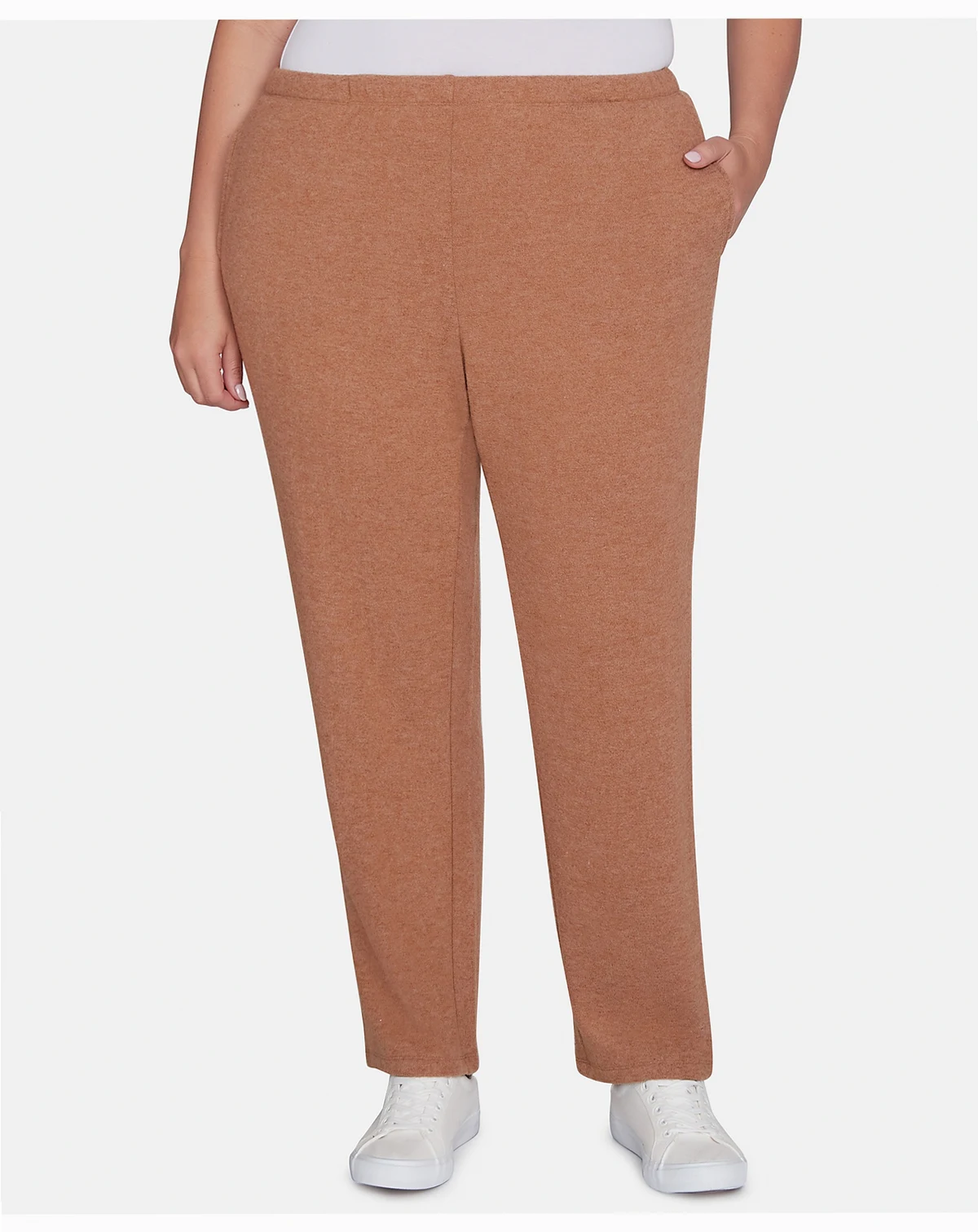 Plus Size Pull On Cozy Hatchi Sweatpants