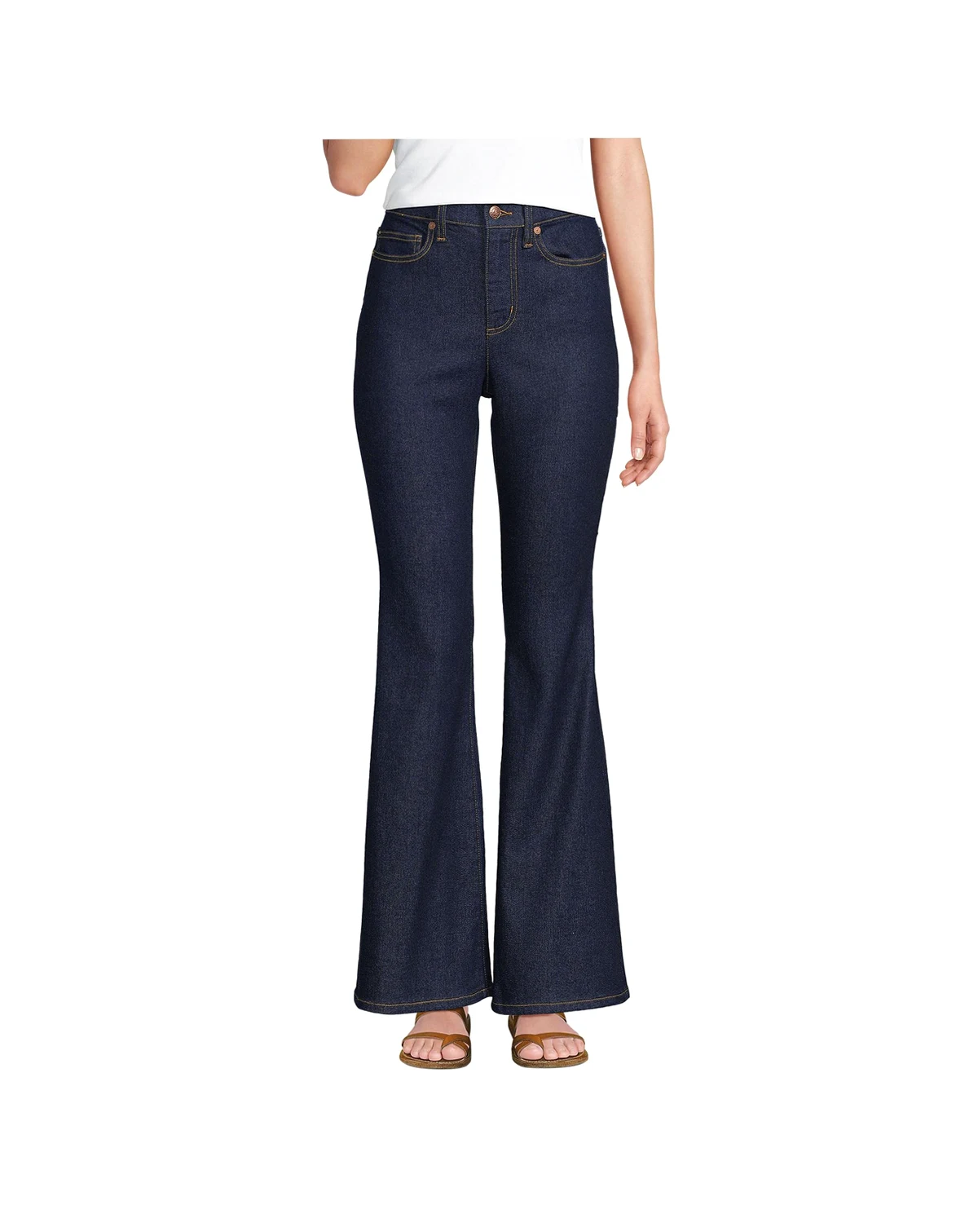 Women's Recover Denim High Rise Skinny Flare Jeans