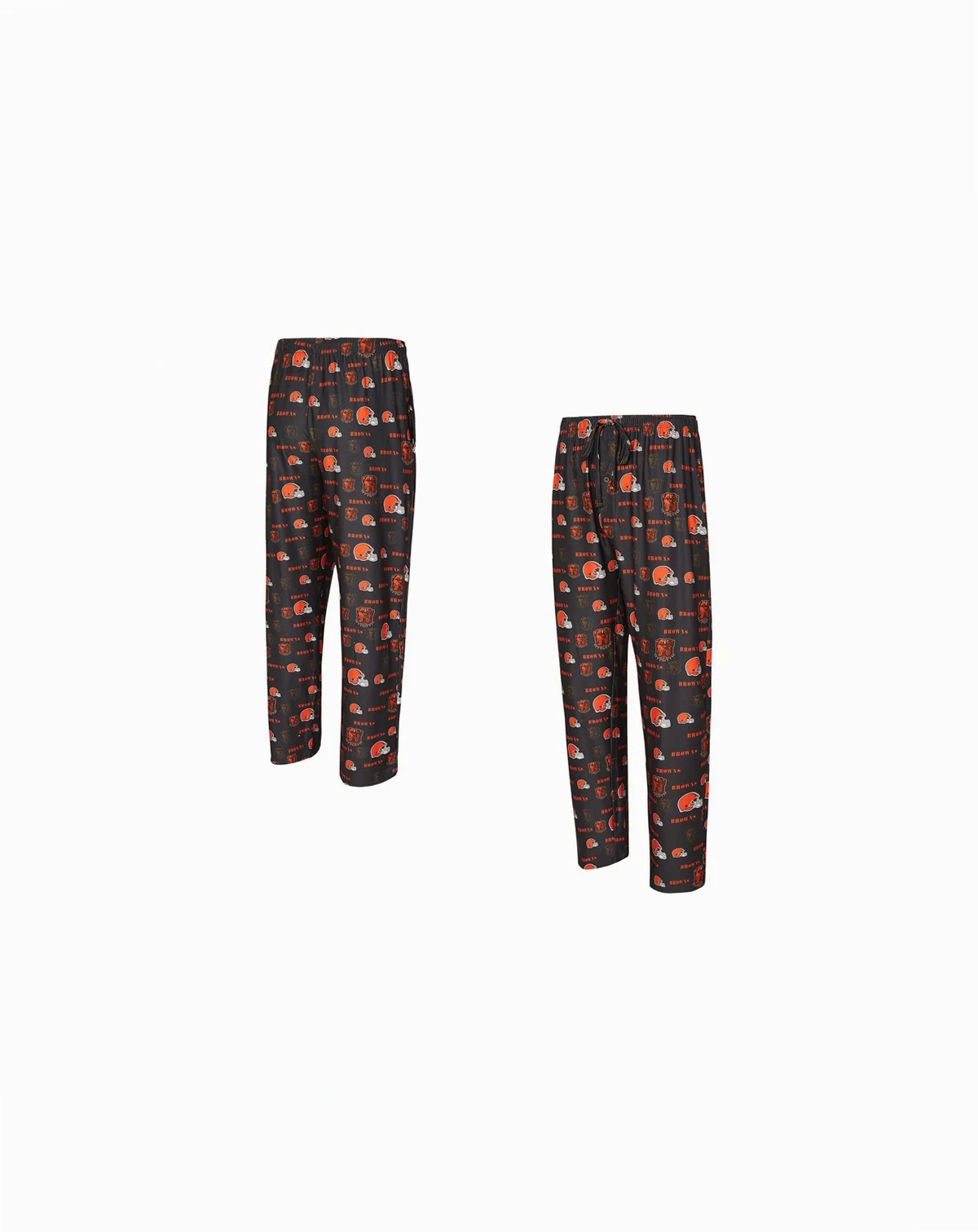 Men's Brown Cleveland Browns Mosaic All Over Print Pants