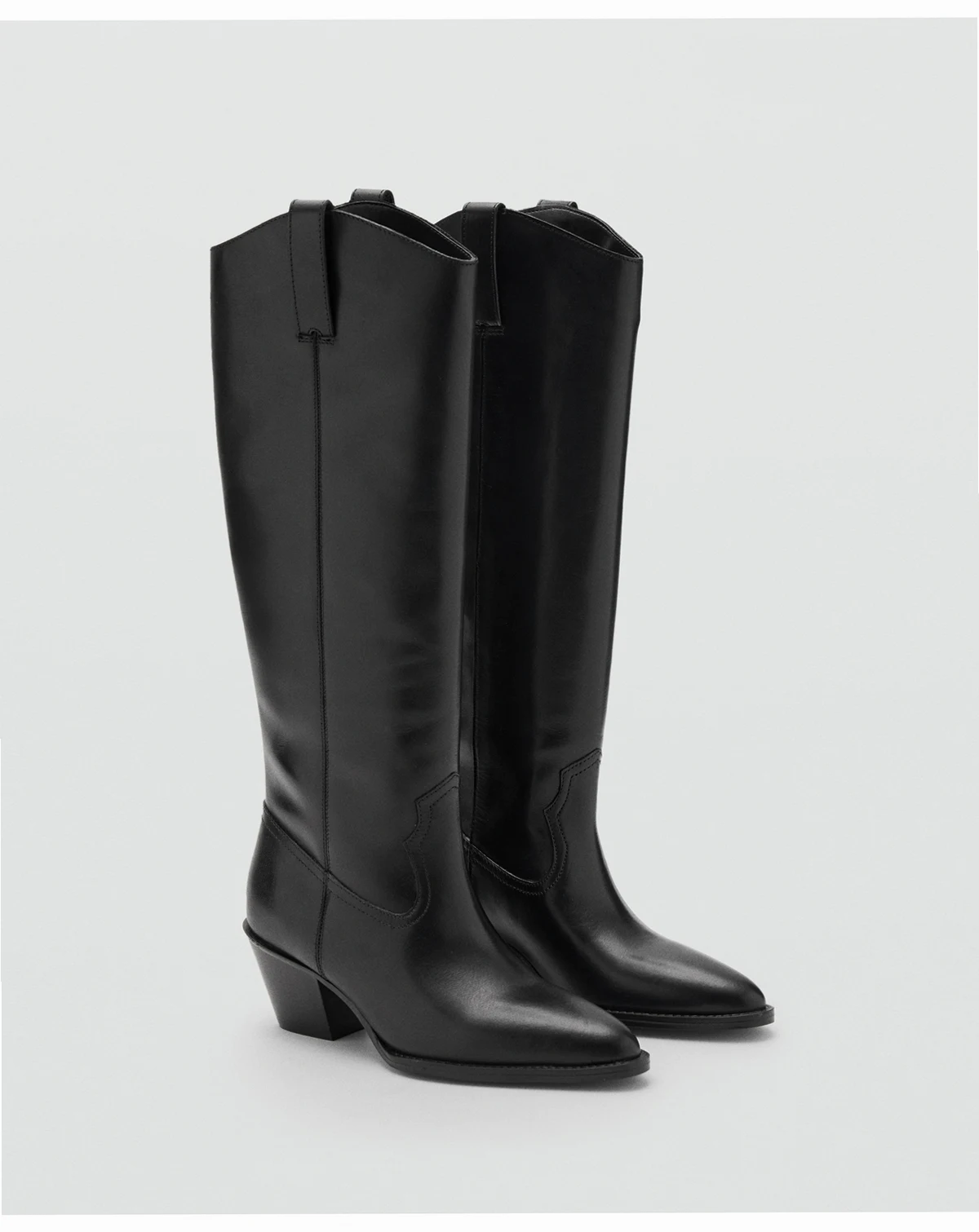 Women's Heel Leather Boots
