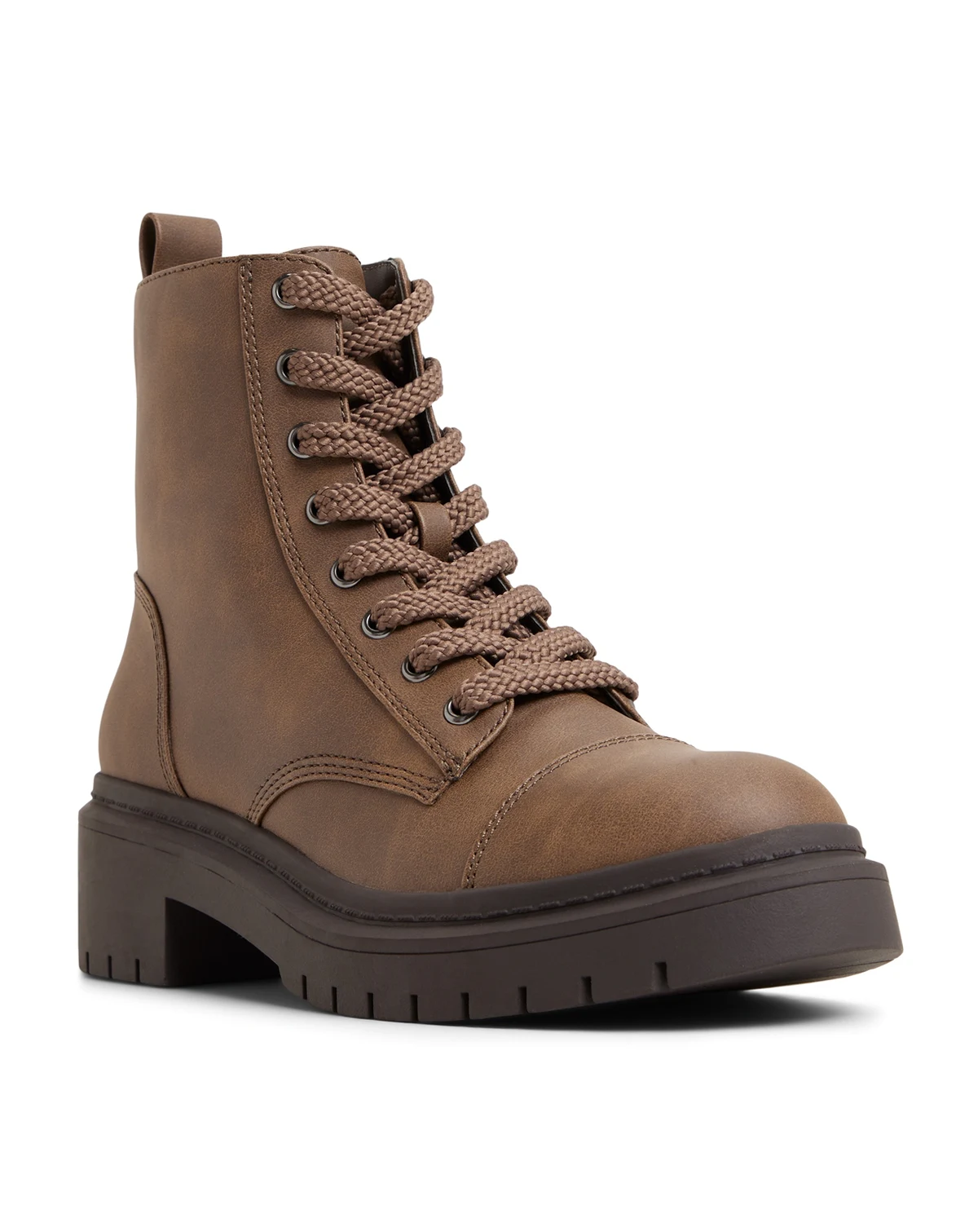 Women's Goer Combat Round Toe Boots