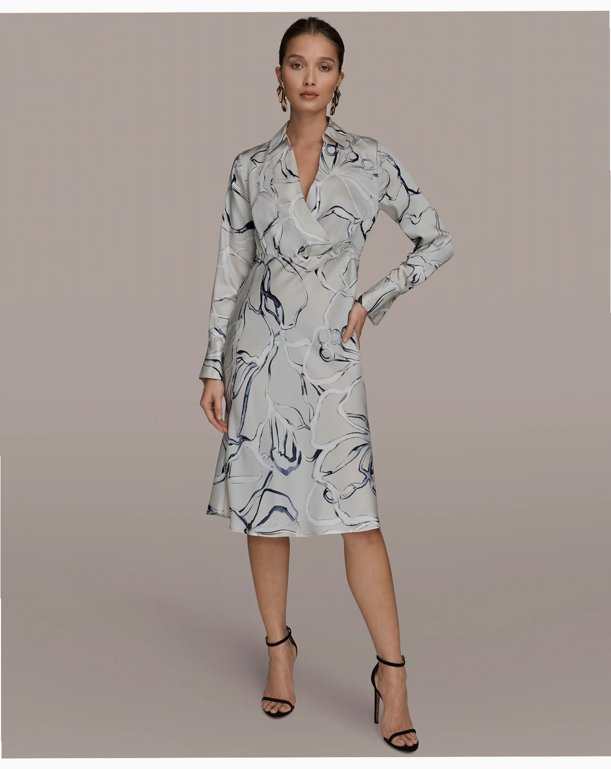 Women's Collared A-Line Dress