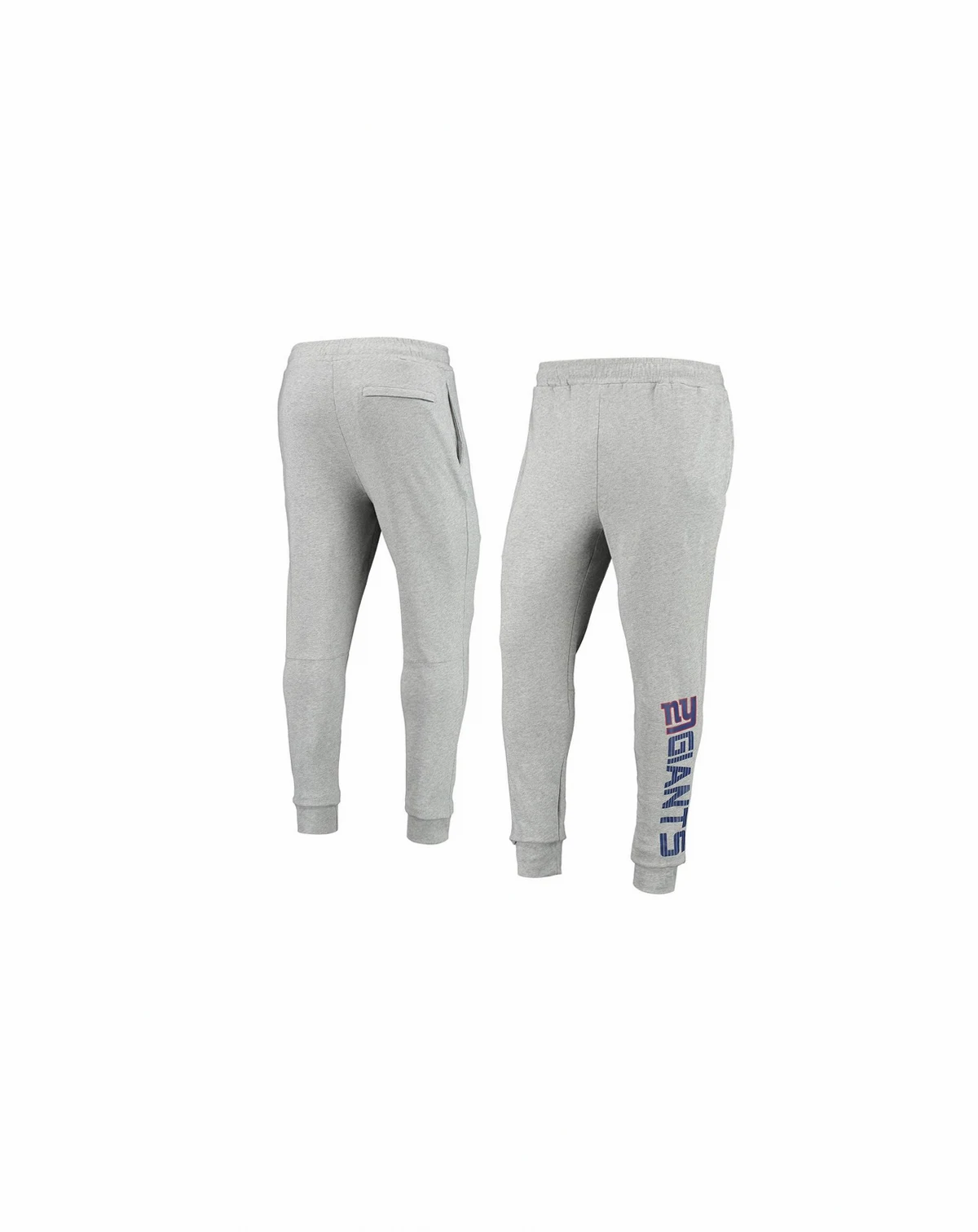 Men's Heathered Gray New York Giants Jogger Pants