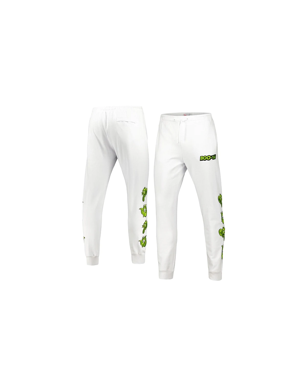 Men's White Tom and Jerry Trippy Jogger Pants