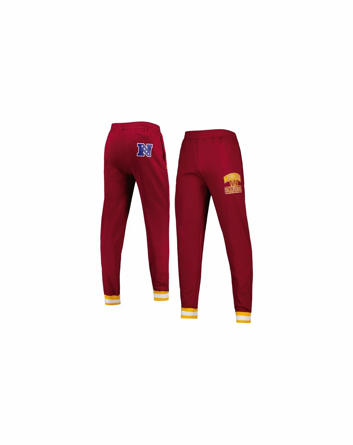 Men's Burgundy Washington Commanders Blitz Fleece Jogger Pants