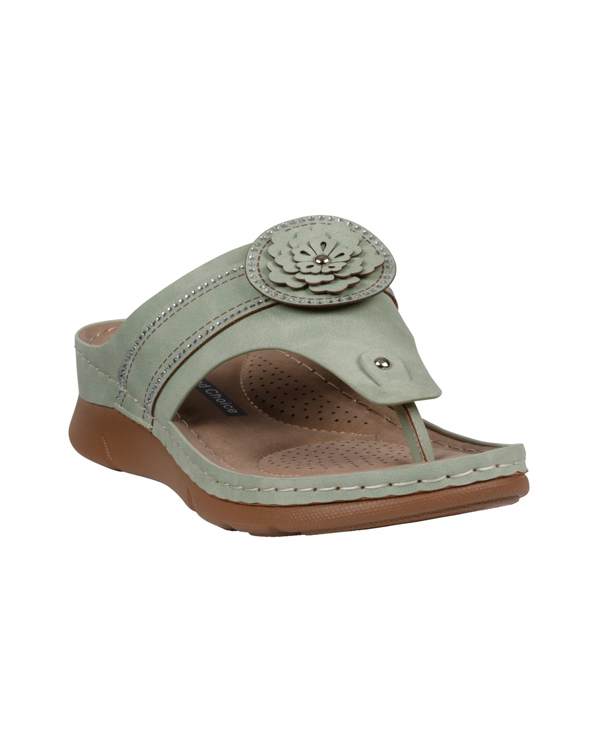 Women's Vickie Flower Thong Flat Sandals