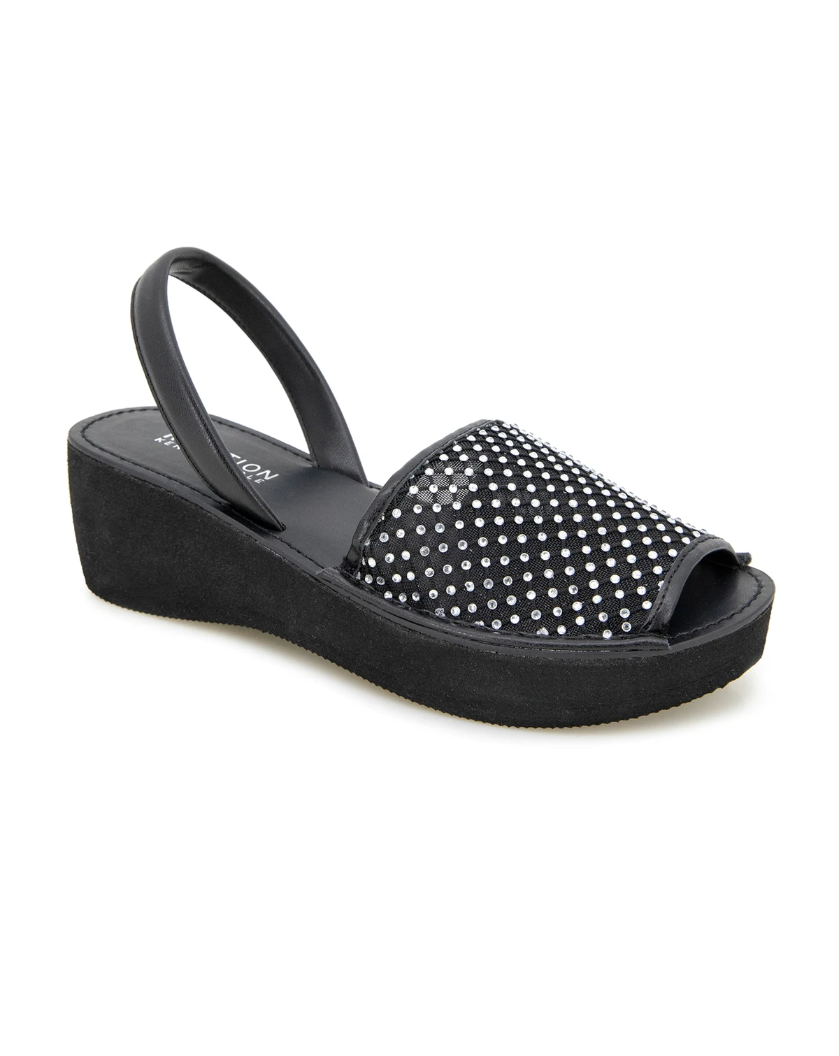 Women's Fine Glass Mesh Wedge Sandals