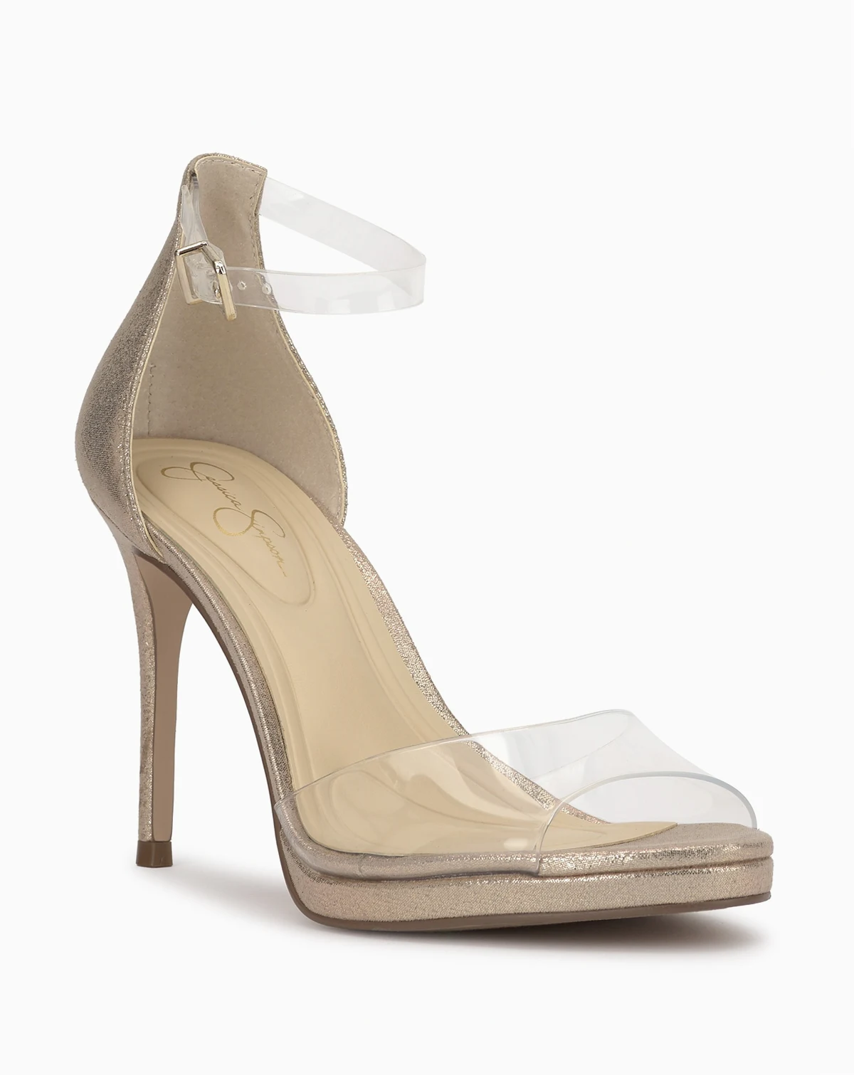 Women's Daisile Vinyl Strap Stiletto Sandals