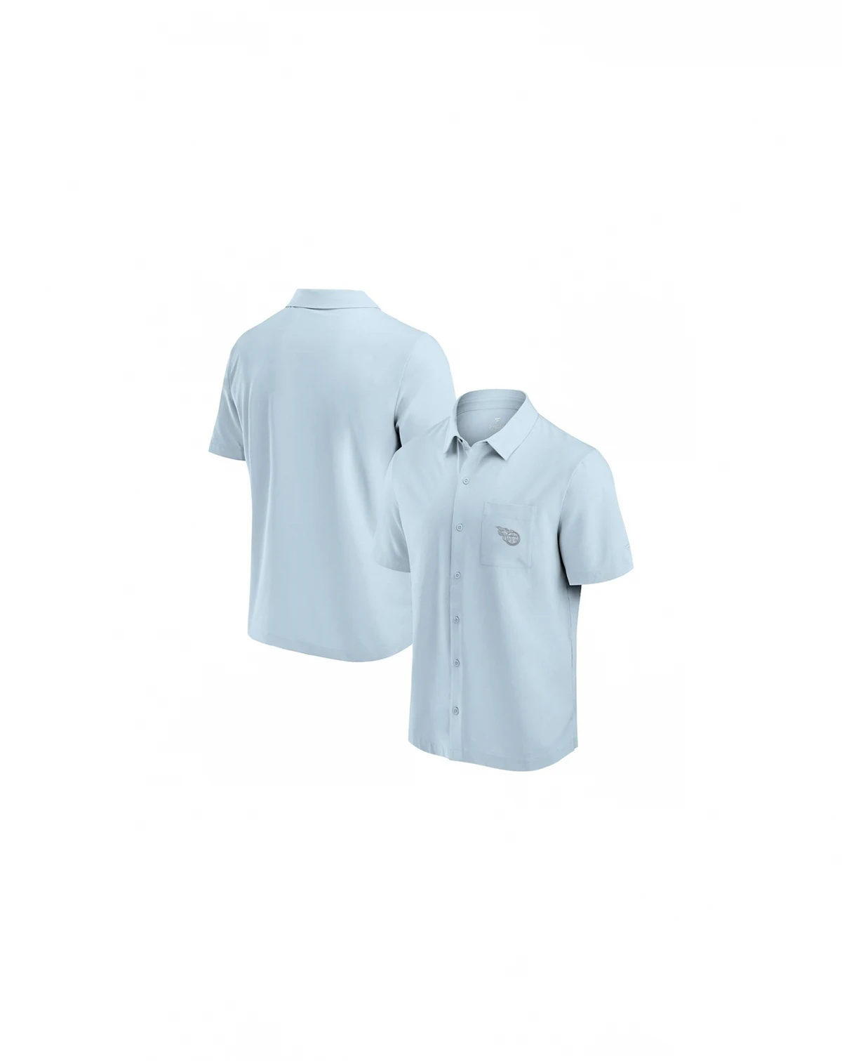 Men's Light Blue Tennessee Titans Front Office Button-Up Shirt
