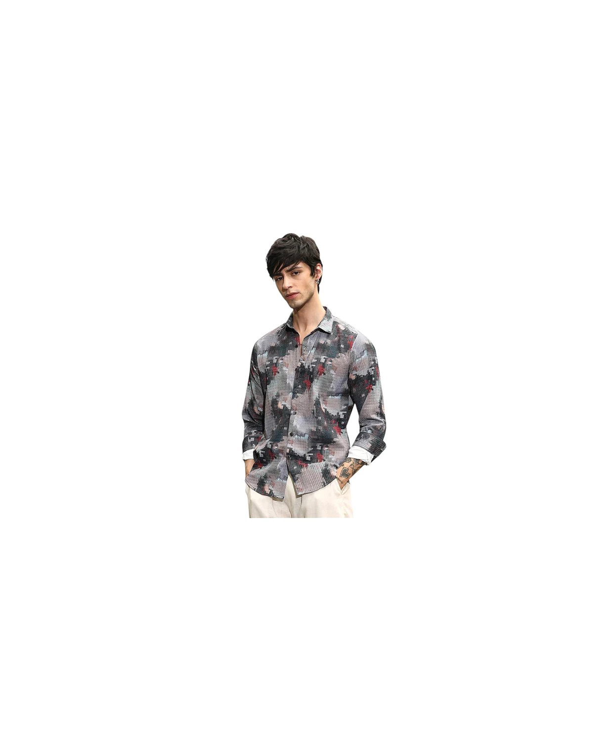 Men's Artistic-Blur Shirt