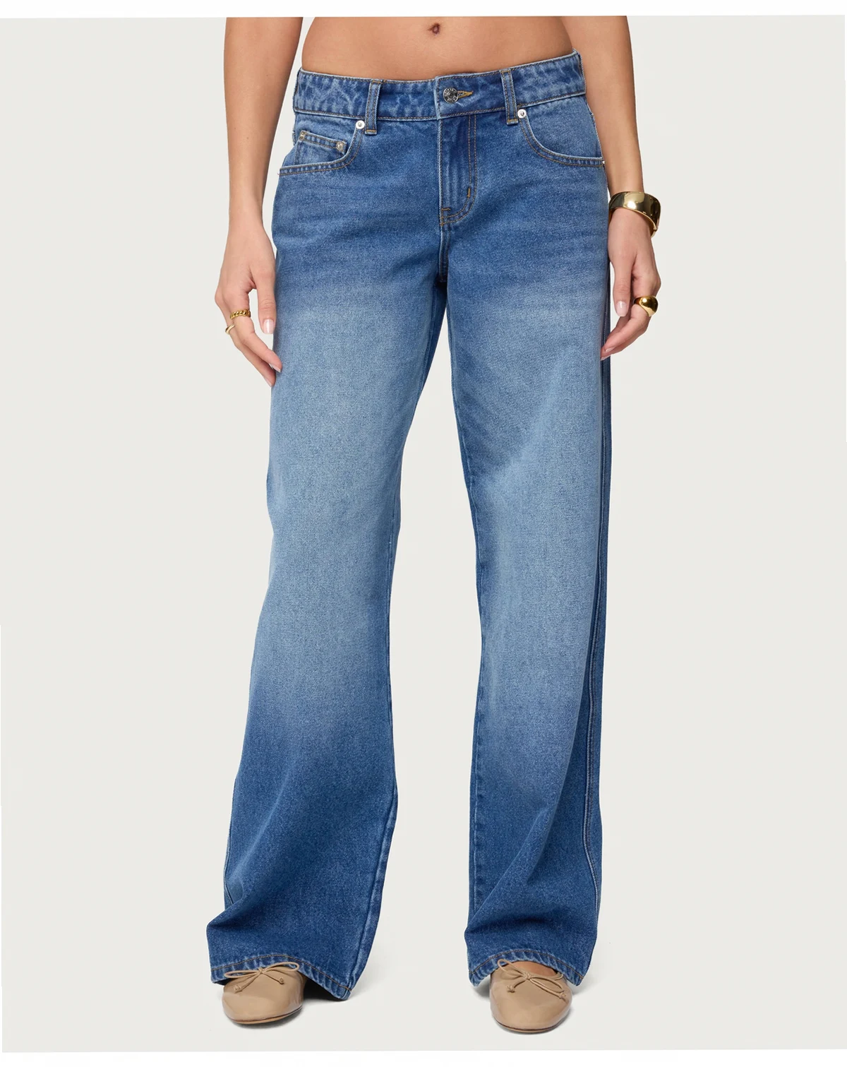 Women's Lauryn Low Rise Baggy Jeans