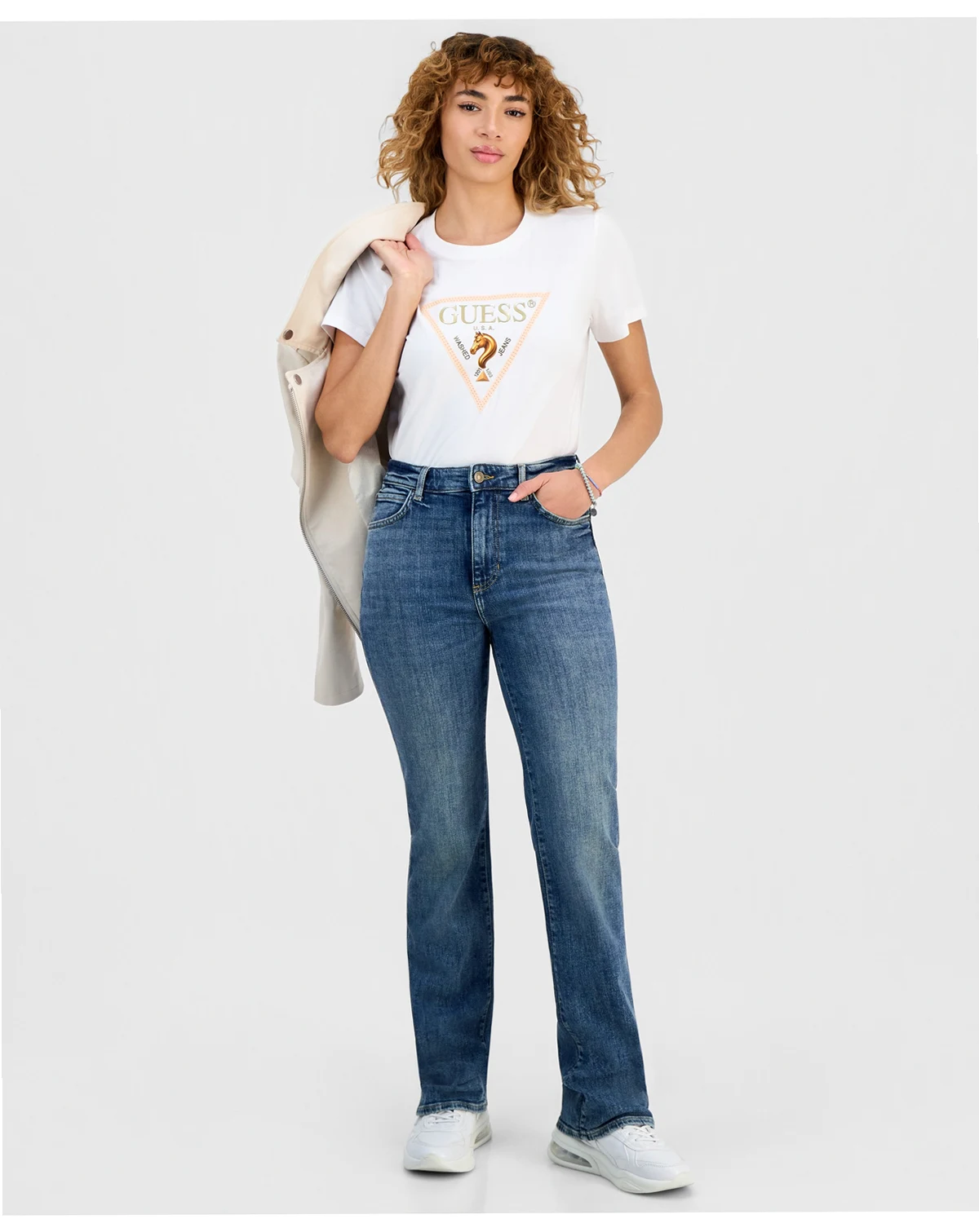 Women's High-Rise Bootcut Jeans