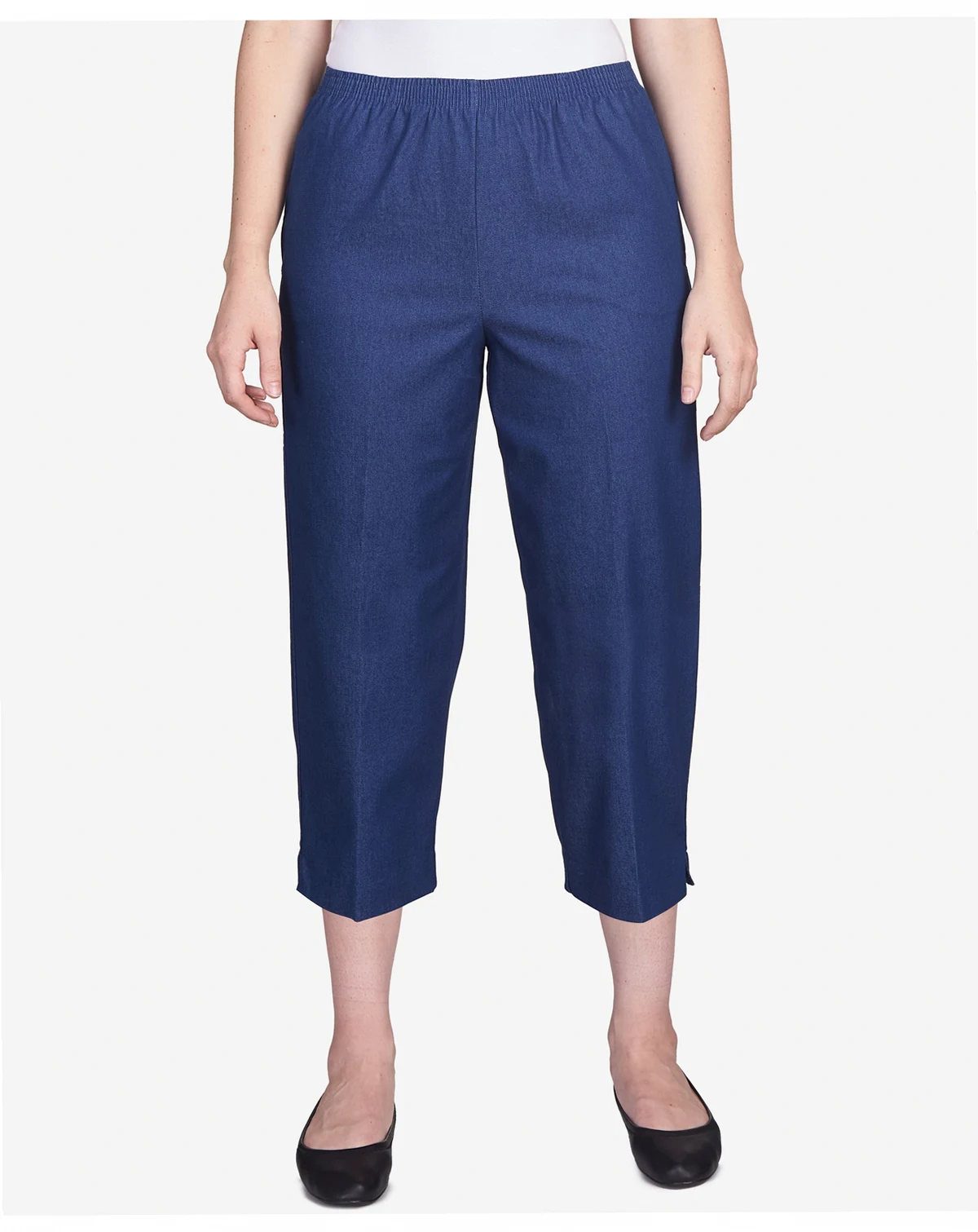 Petite Pull-On Capri Jeans