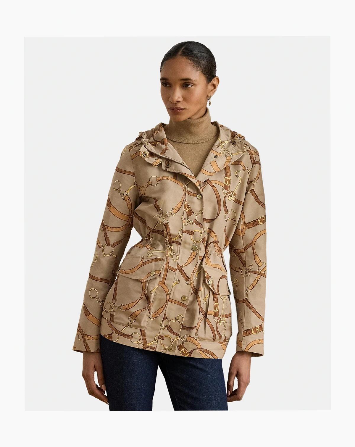 Women's Hooded Anorak Coat