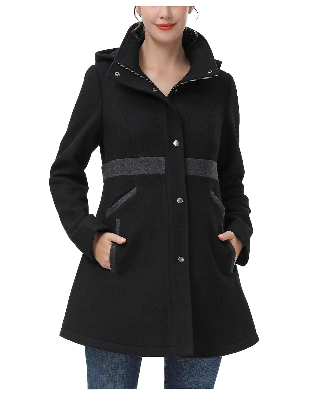 Maternity Adeline Wool Coat