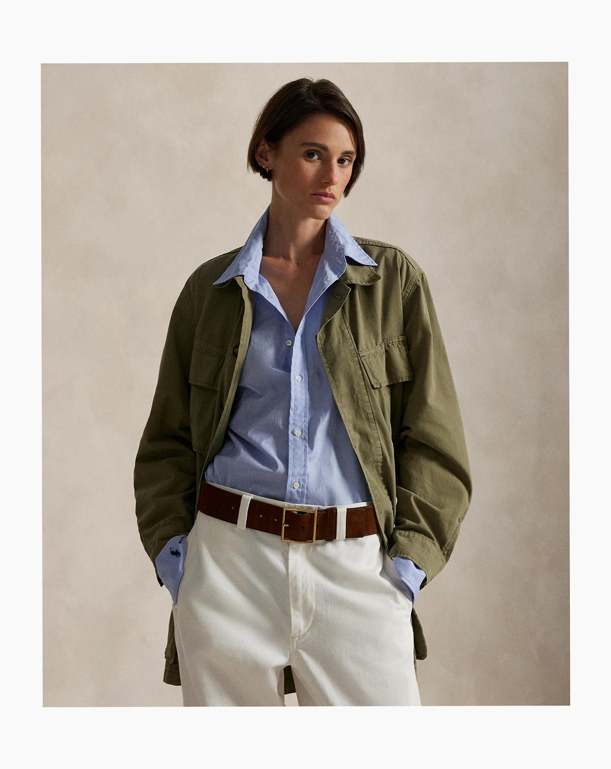 Women's Long Sleeve Utility Jacket