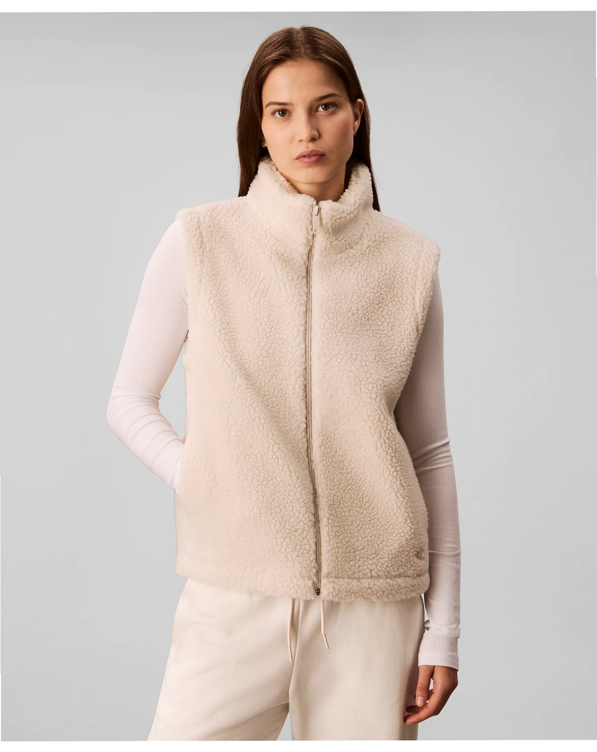 Women's Mock Neck Vest