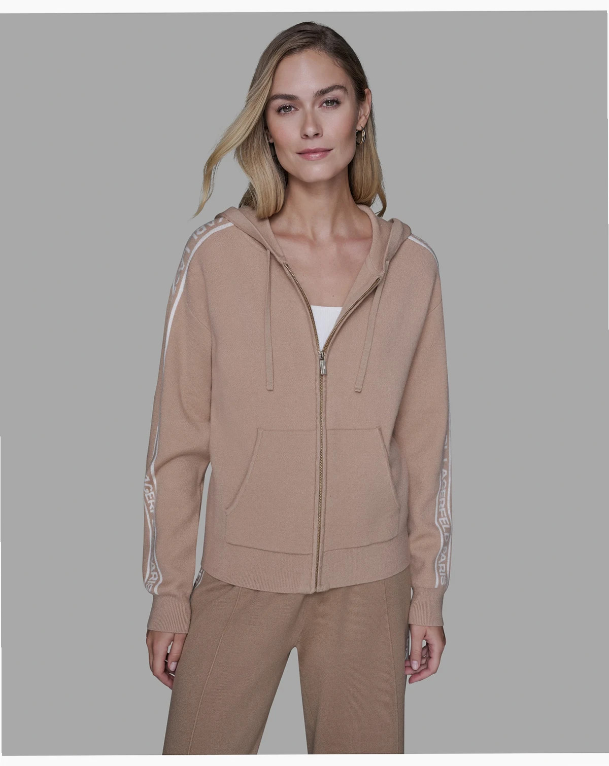 Women's Logo Detail Long-Sleeve Jacket