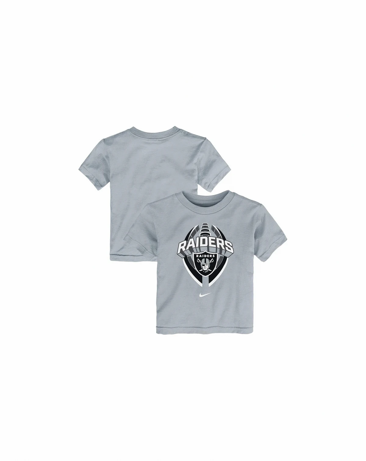 Toddler Gray Las Vegas Raiders Icon Legend T-Shirt