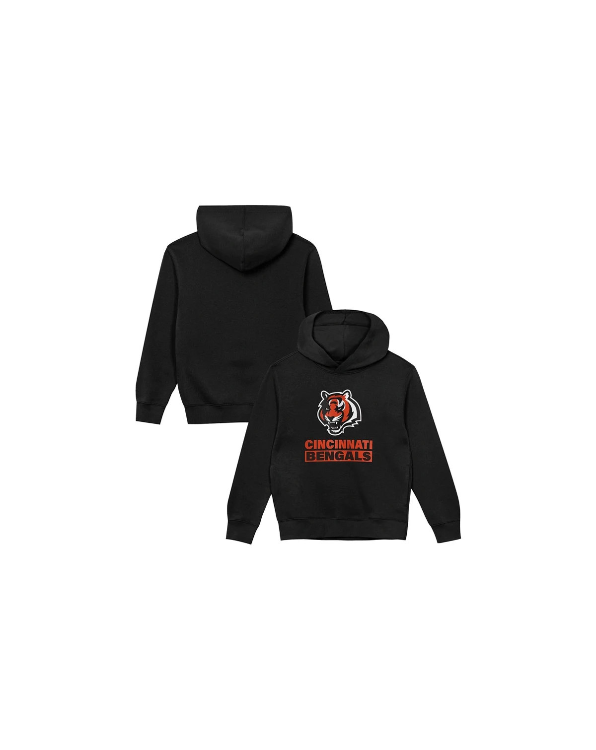 Toddler Black Cincinnati Bengals Back to Basics Hoodie