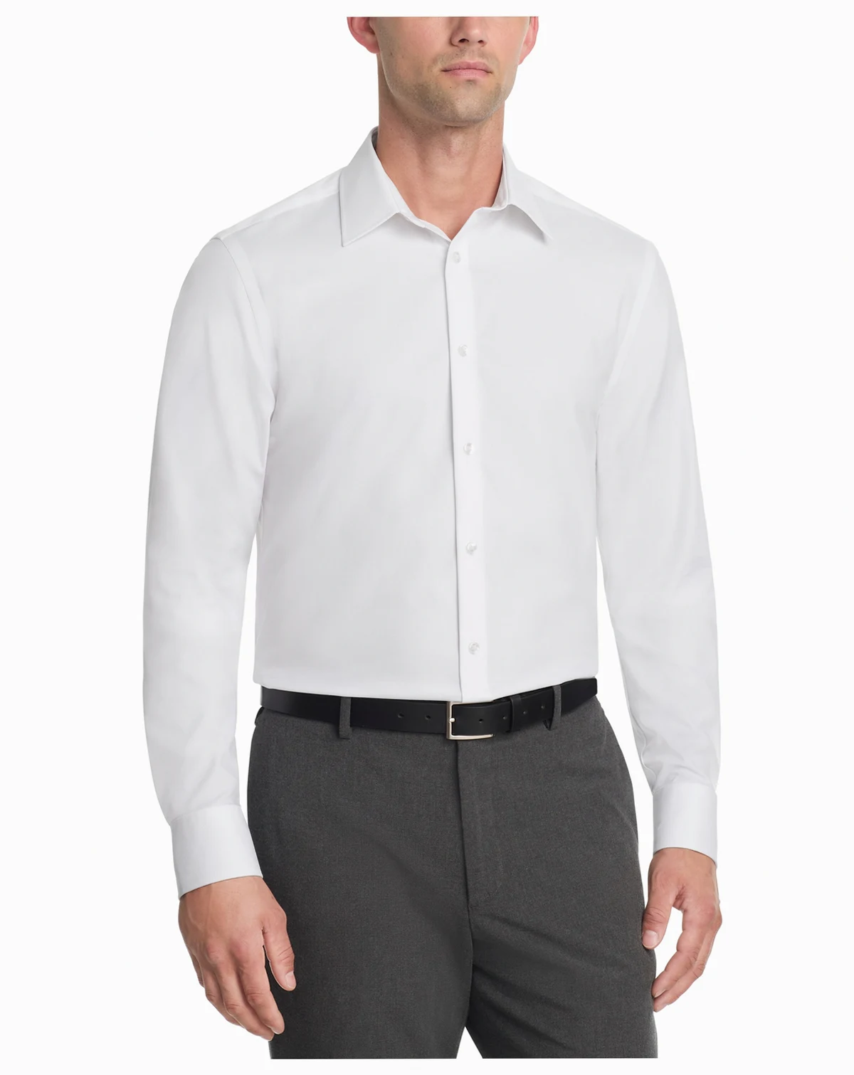 Men's Multi-Stretch Non-Iron Slim-Fit Dress Shirt