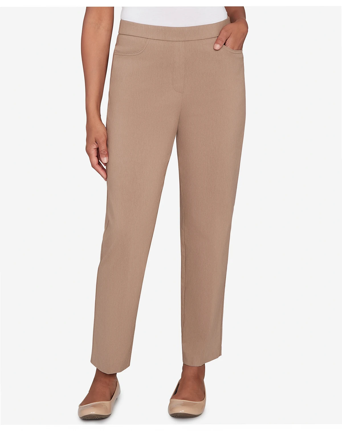 Vienna Smooth Front Easy Fit Short Length Pant