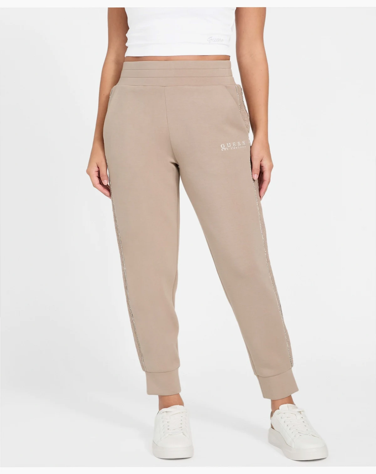 Women's Victoire Side Lace Detail Embellished Joggers