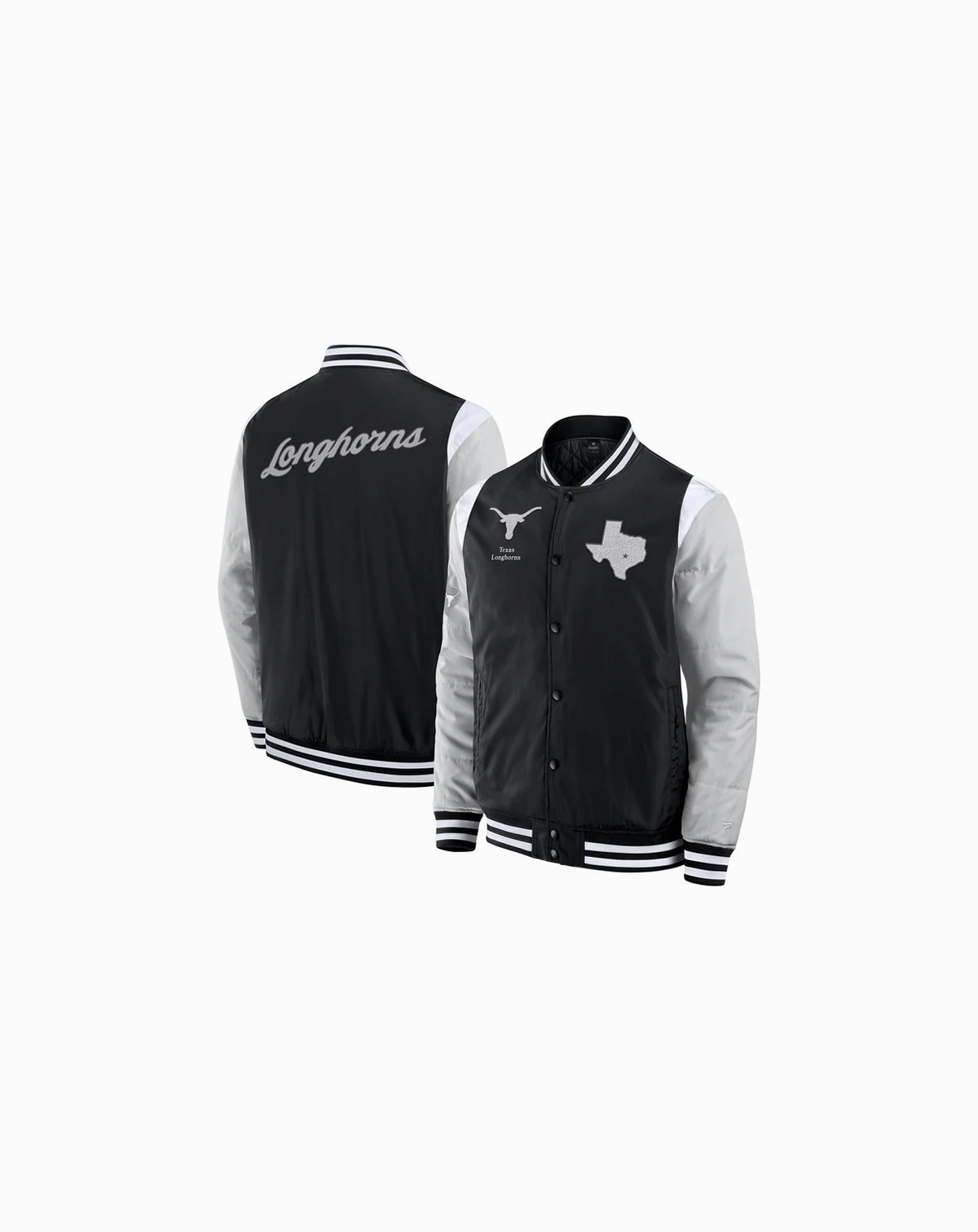 Men's Black Texas Longhorns Elements Elite Full-Snap Jacket