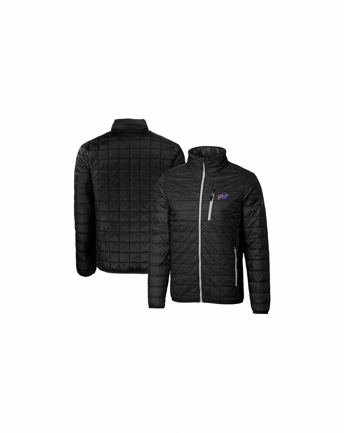 Men's Black Buffalo Bills Rainier PrimaLoft Eco Insulated Full-Zip Puffer Jacket