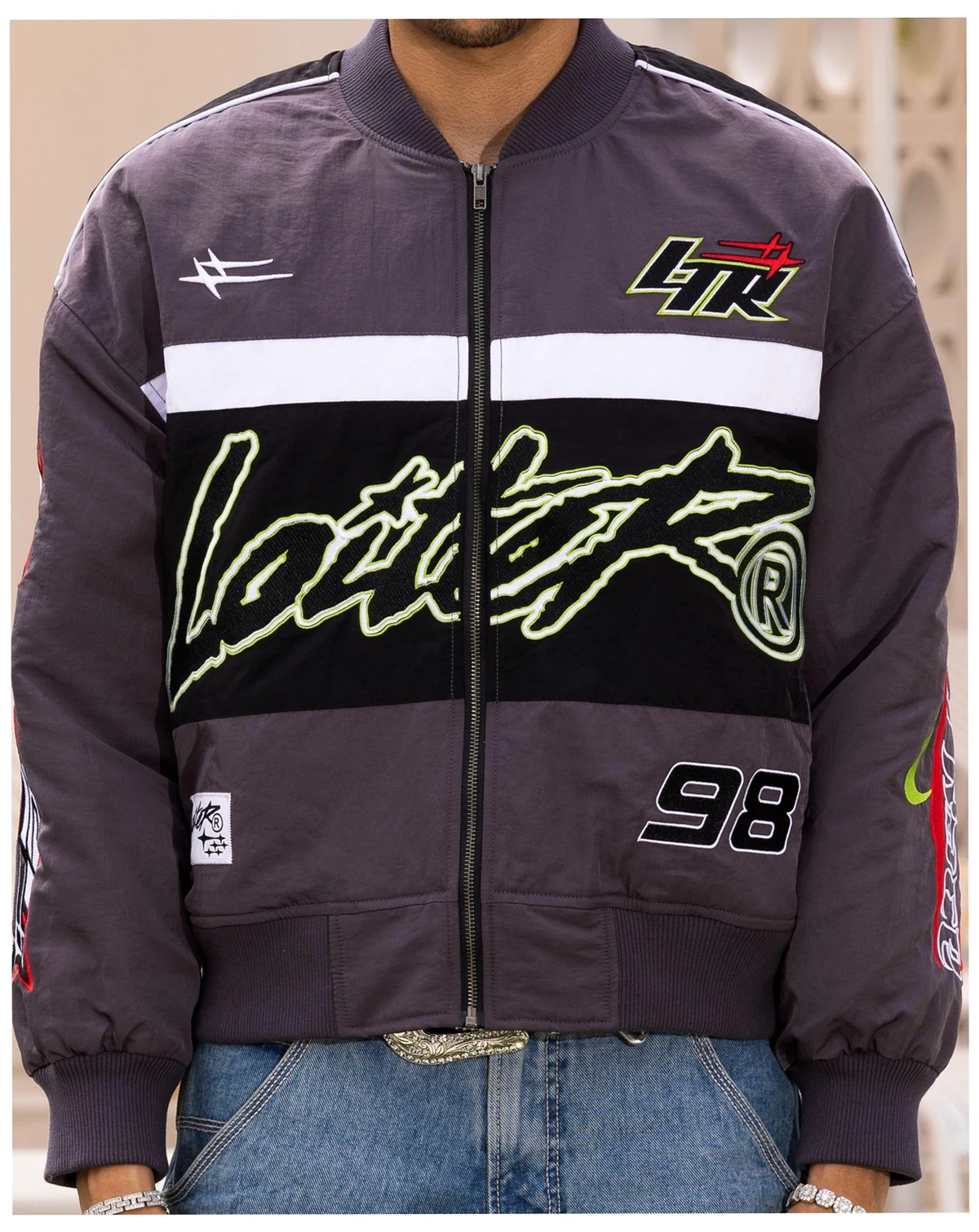 Men's Racer Style Motor Jacket