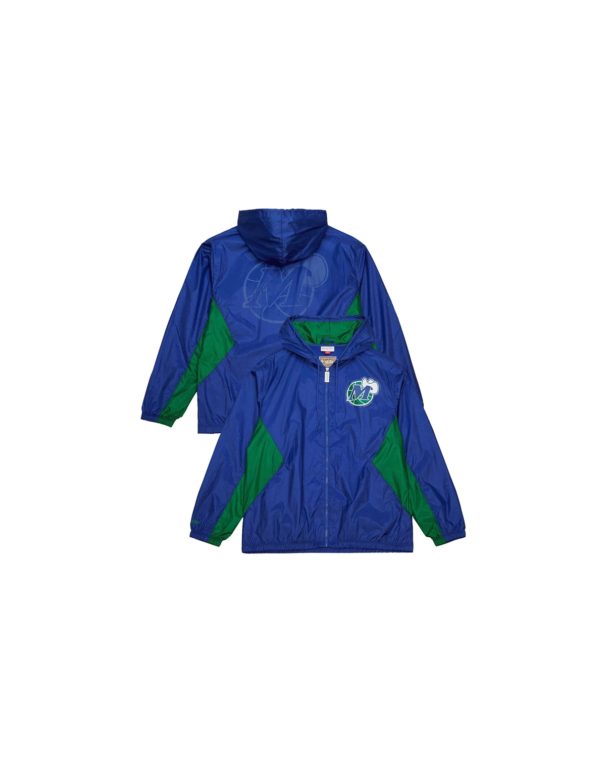 Men's Blue Dallas Mavericks Playmaker Full-Zip Windbreaker Jacket