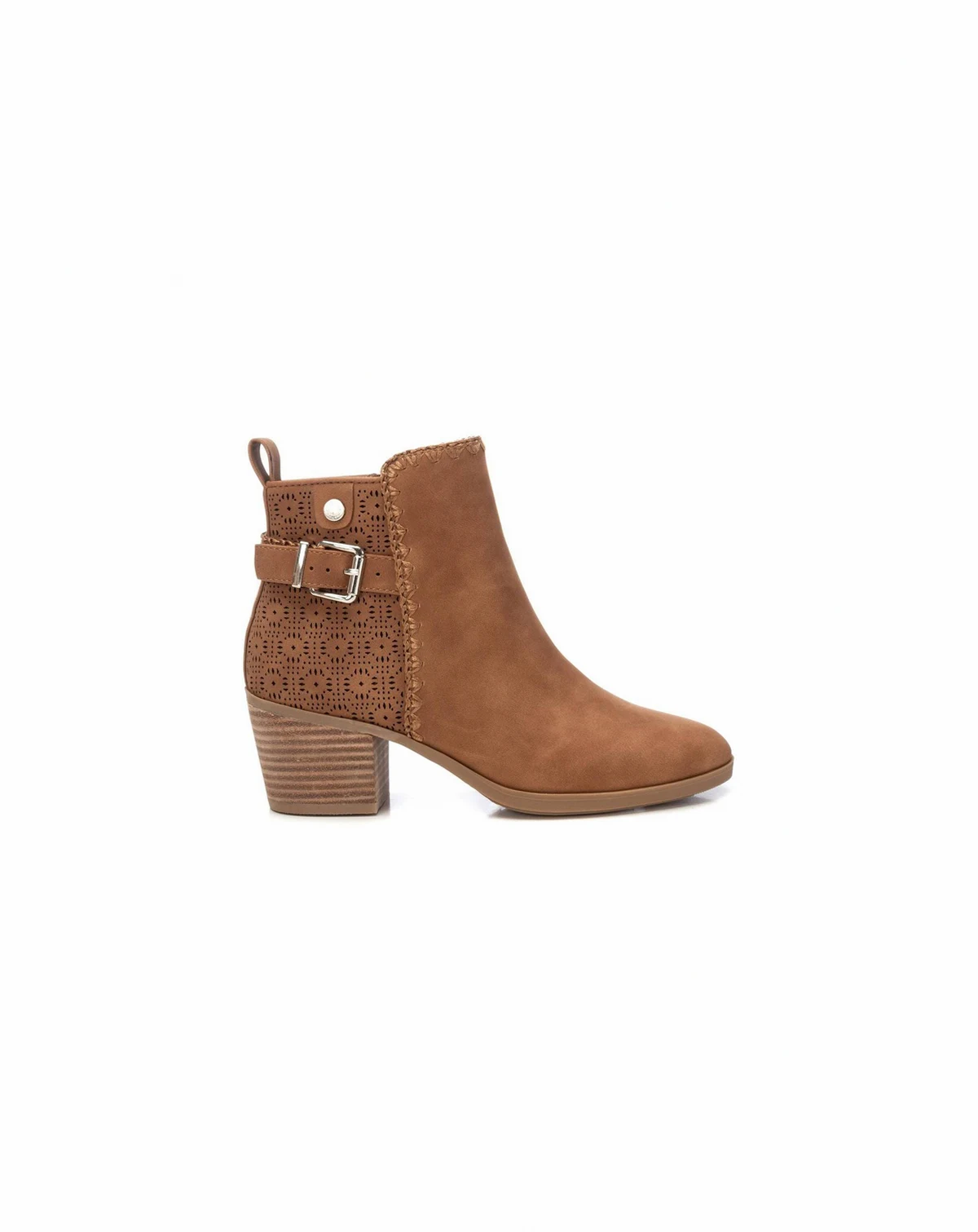 Refresh Women's Fashion Italian Design Booties with Side Zipper by Xti