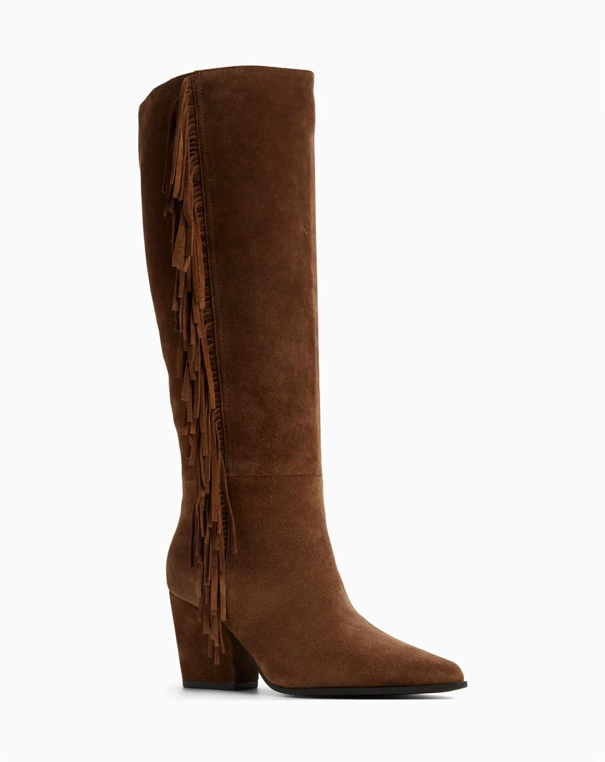 Women's Kaelya Knee-High Tall Fringe Western Boots