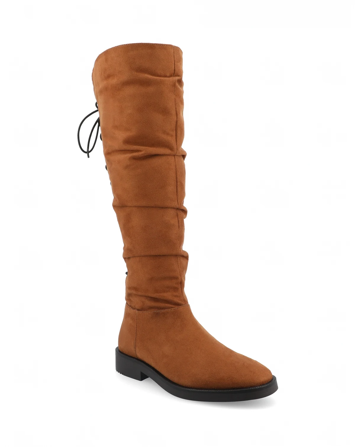 Women's Mirinda Regular & Wide Calf Rouched Stretch Knee High Boots