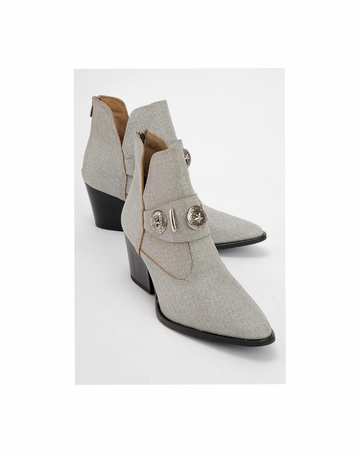 Kenda Buckle Block Heel Boot