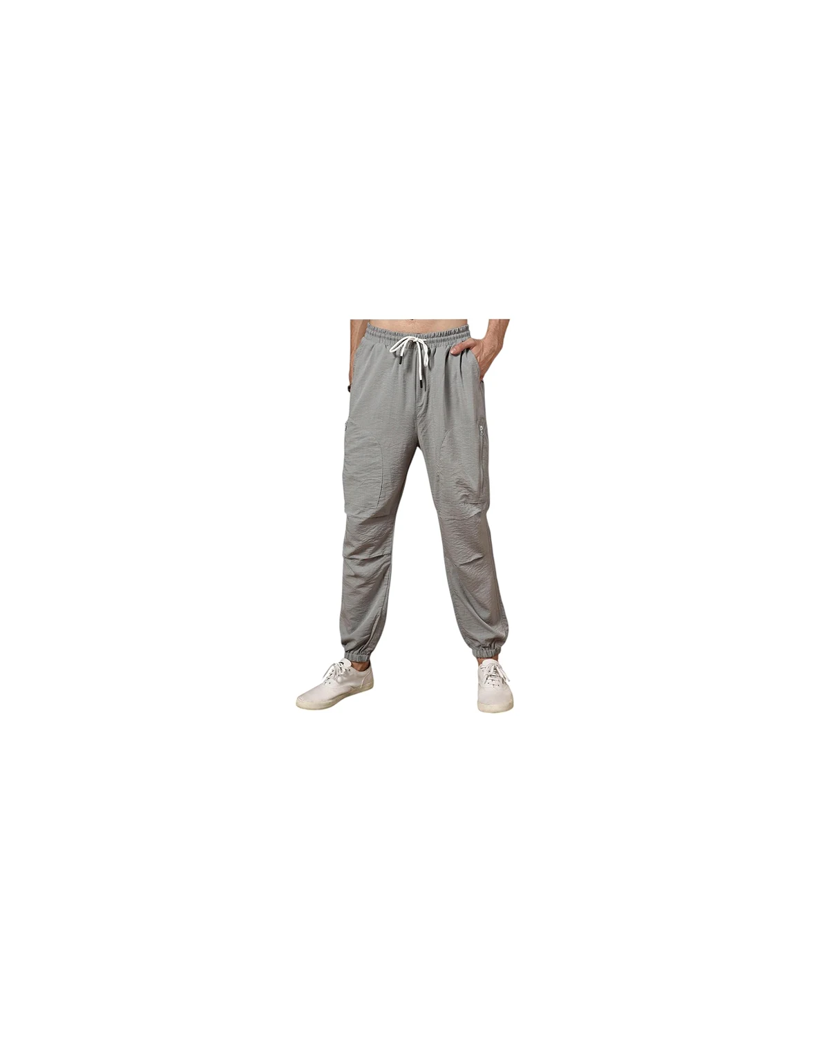 Men's Coin Grey Parachute Utility Trousers