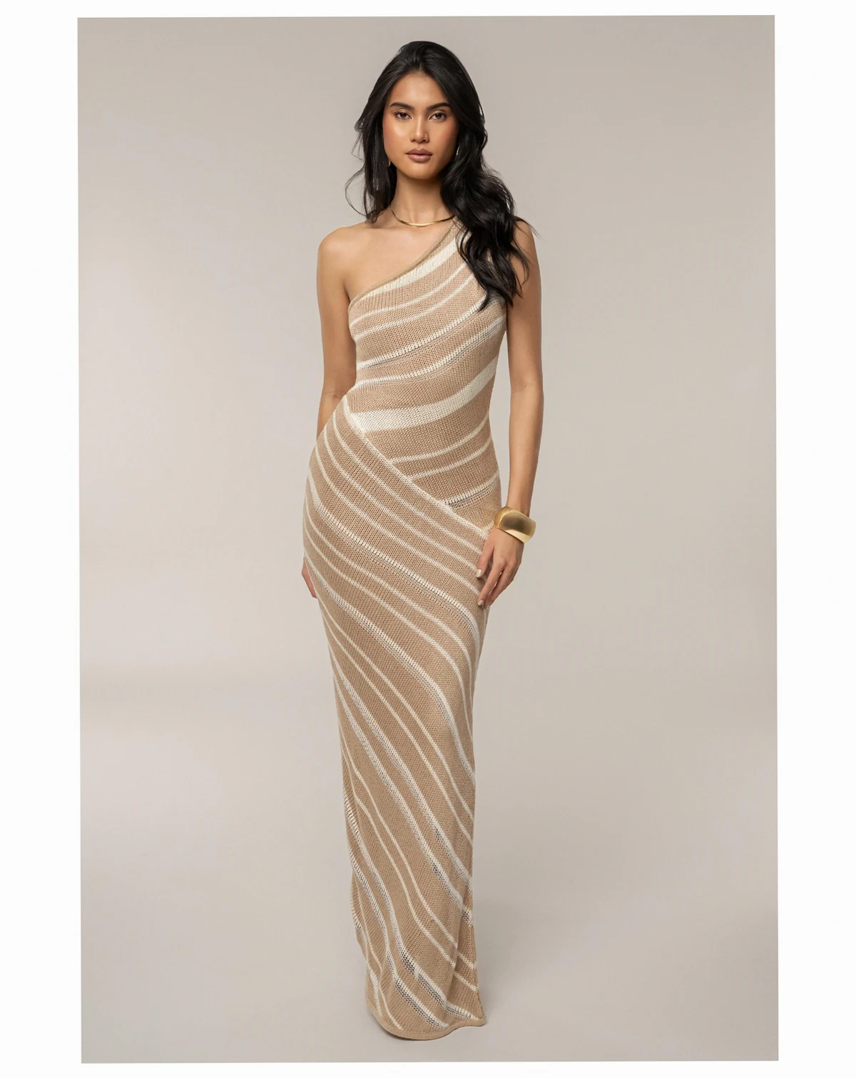 Women's Sanibel Ruched Maxi Knit Dress