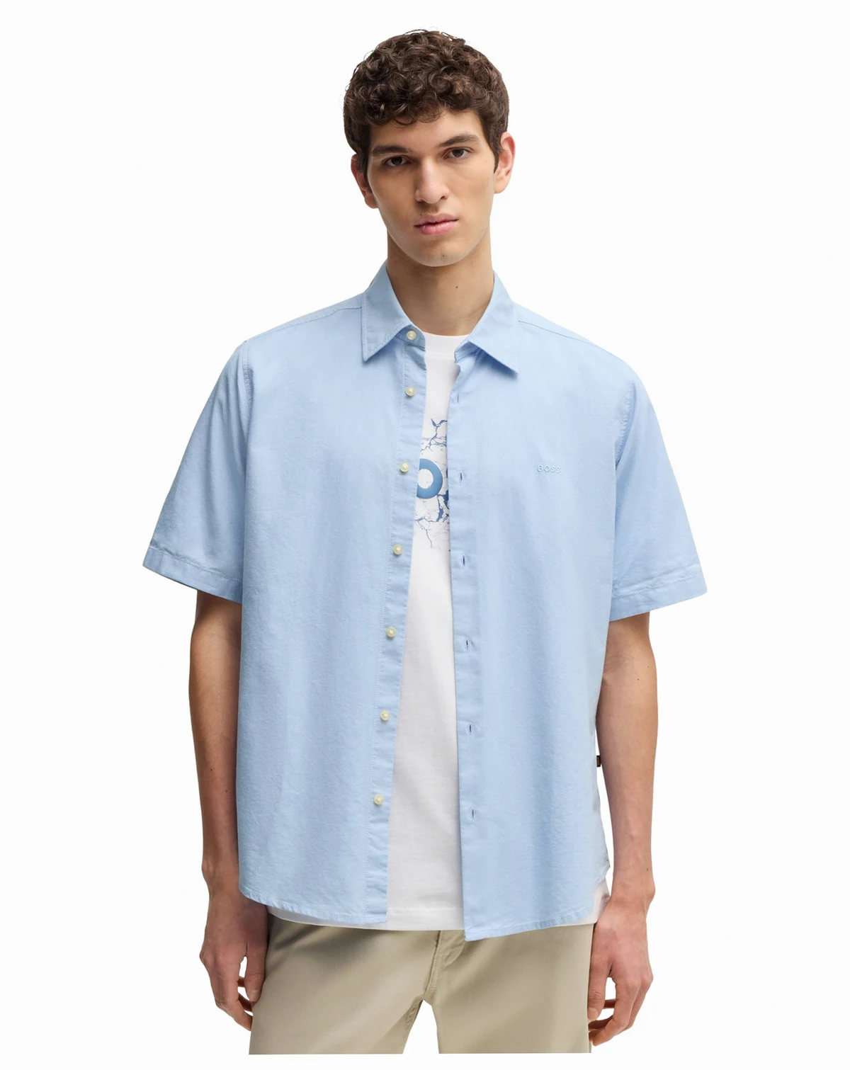 Men's Oxford Cotton Regular-Fit Shirt