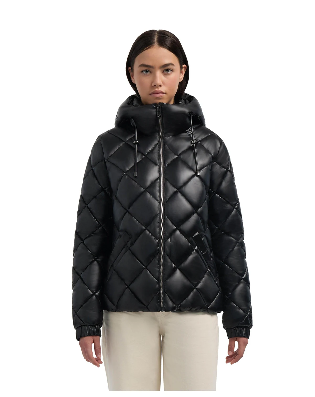 Women's Skylynn Diamond Quilted Boxy Puffer Jacket