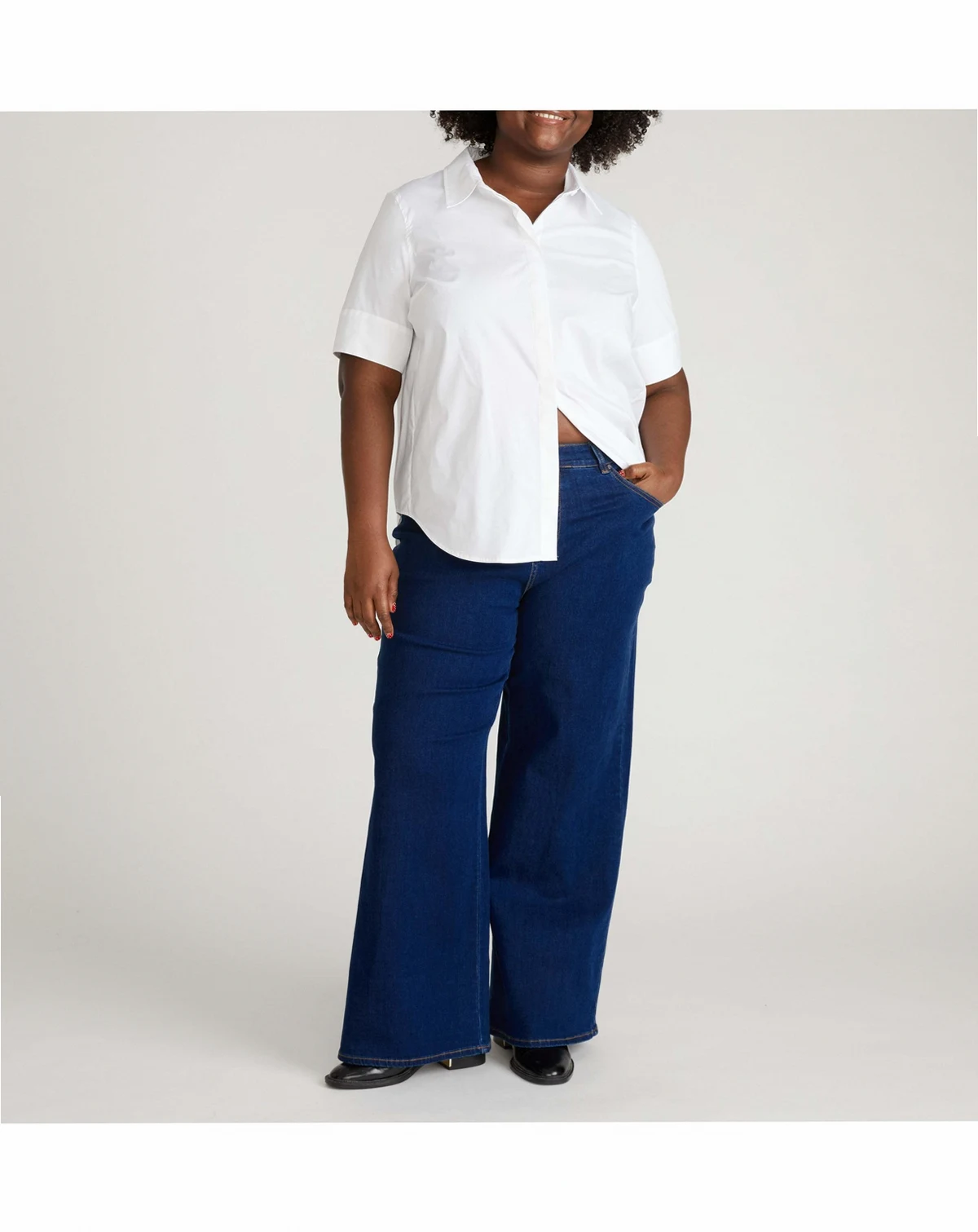 Women's Plus Size Relaxed Bootcut Jeans