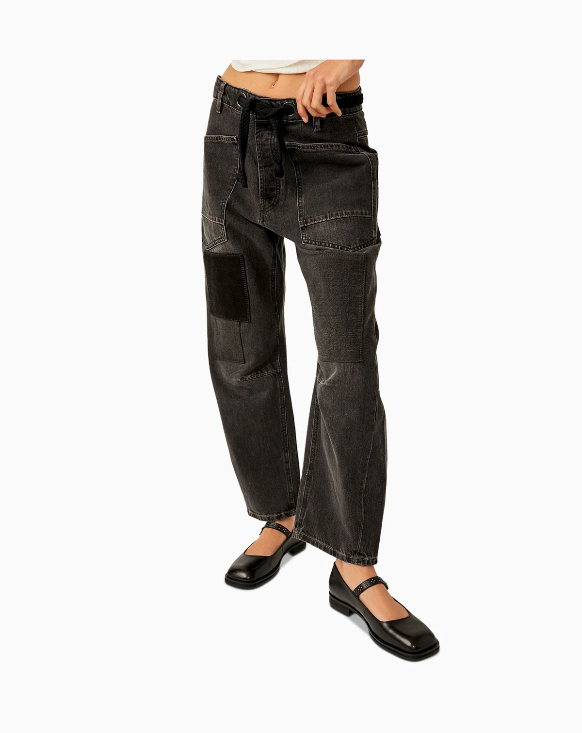 Women's Moxie Low-Slung Pull-On Boyfriend Jeans