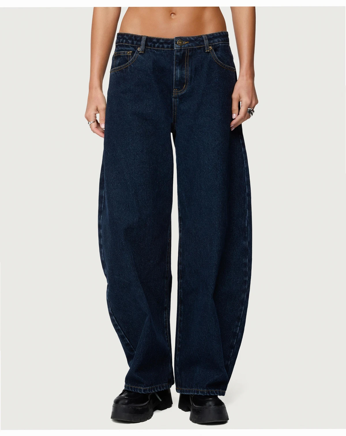 Women's Jillian Low Rise Oversized Barrel Jeans